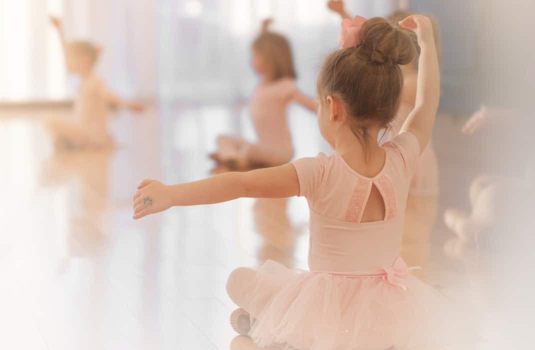 A Girl in Ballet Class, Pink, Tutu, Sweet, Cute, Light, Beauty, Learning