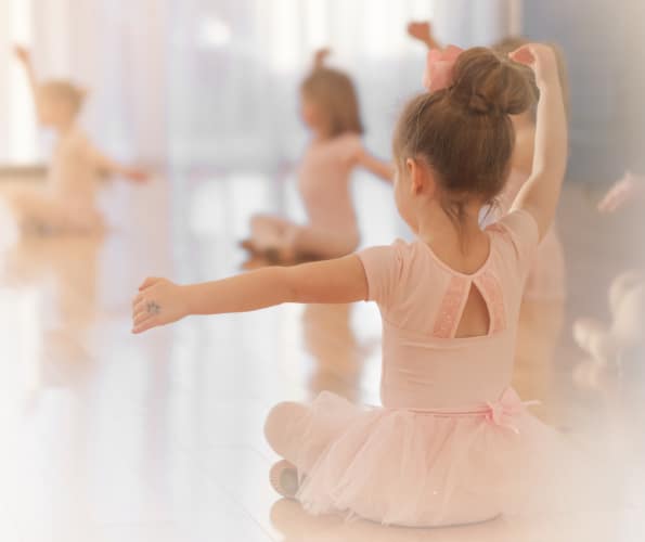 A Girl in Ballet Class, Pink, Tutu, Sweet, Cute, Light, Beauty, Learning
